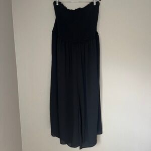 TORRID Black Swimsuit‎ Coverup Jumpsuit Size 4X Wide Leg NWT